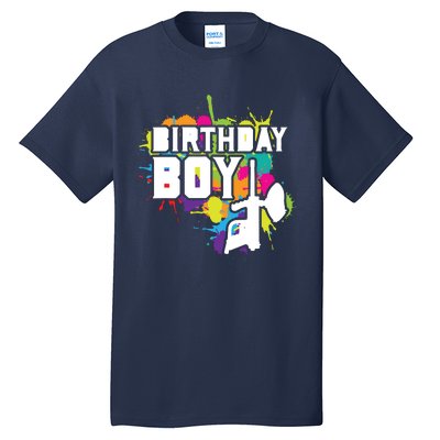 Paintball Birthday Party Theme Tall T-Shirt