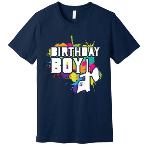 Paintball Birthday Party Theme Premium T-Shirt