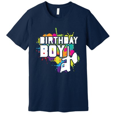 Paintball Birthday Party Theme Premium T-Shirt