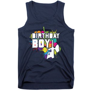 Paintball Birthday Party Theme Tank Top