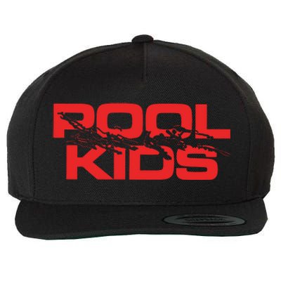 Pool Band Pk Logo Wool Snapback Cap