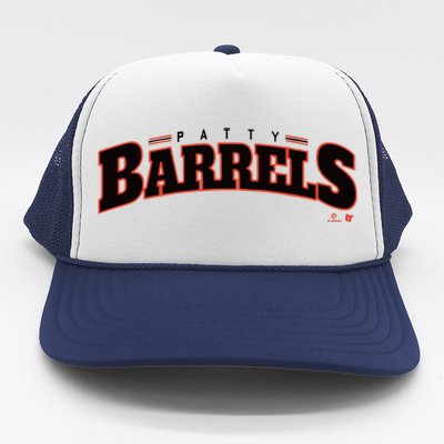 Patrick Bailey Patty Barrels Trucker Hat