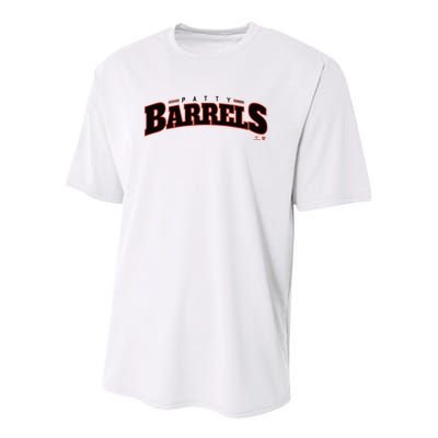 Patrick Bailey Patty Barrels Youth Performance Sprint T-Shirt