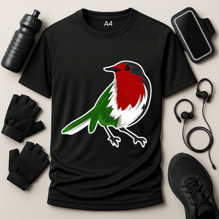 Palestinian Bird Palestinian Flag Palestine Cooling Performance Crew T-Shirt