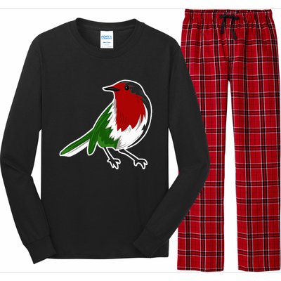 Palestinian Bird Palestinian Flag Palestine Long Sleeve Pajama Set