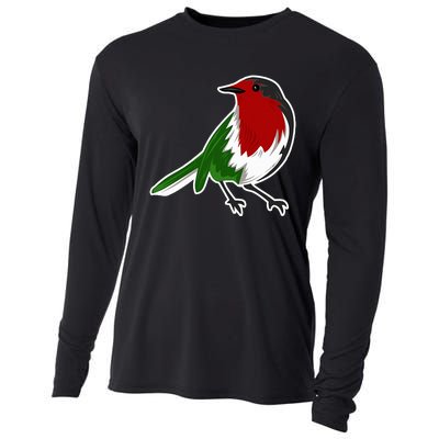 Palestinian Bird Palestinian Flag Palestine Cooling Performance Long Sleeve Crew