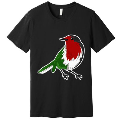 Palestinian Bird Palestinian Flag Palestine Premium T-Shirt