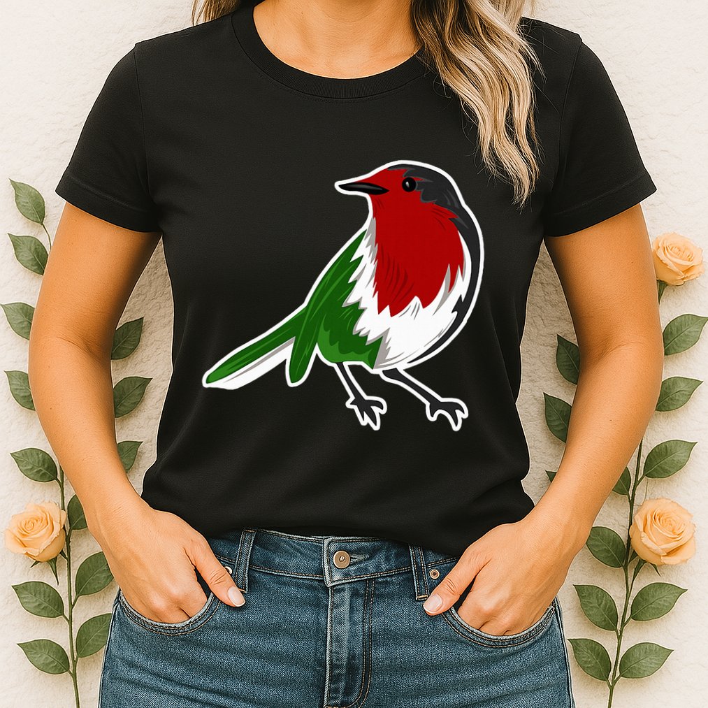 Palestinian Bird Palestinian Flag Palestine Womens T-Shirt