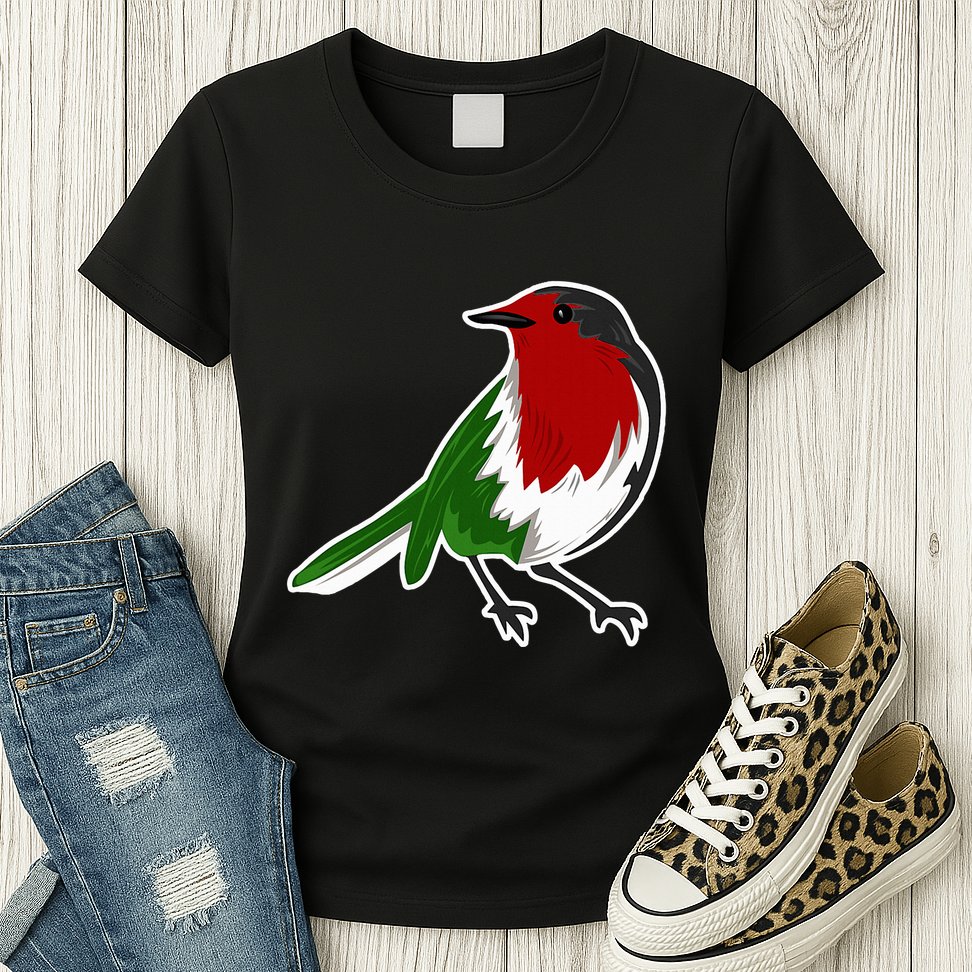 Palestinian Bird Palestinian Flag Palestine Womens T-Shirt