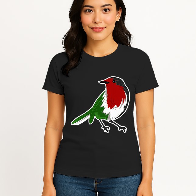 Palestinian Bird Palestinian Flag Palestine Womens T-Shirt