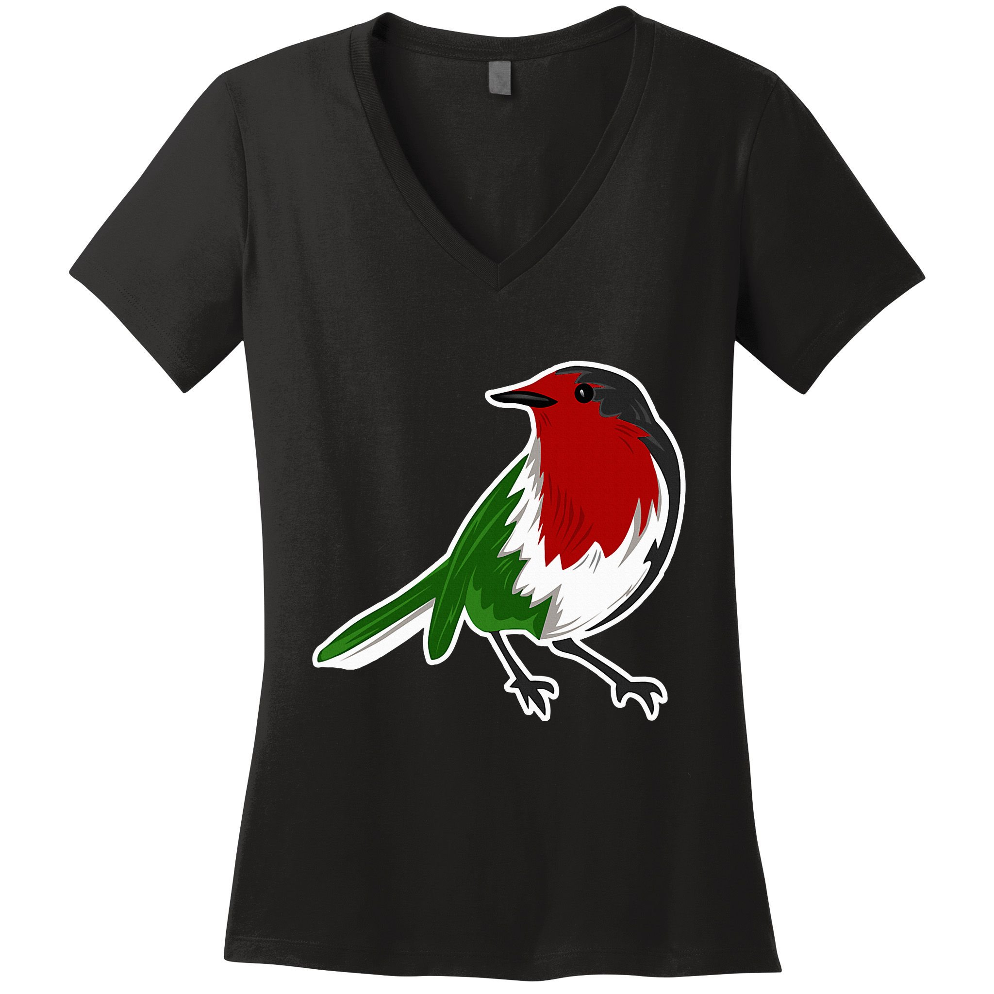 Palestinian Bird Palestinian Flag Palestine Women's V-Neck T-Shirt