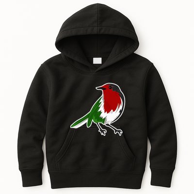 Palestinian Bird Palestinian Flag Palestine Kids Hoodie