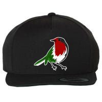 Palestinian Bird Palestinian Flag Palestine Wool Snapback Cap