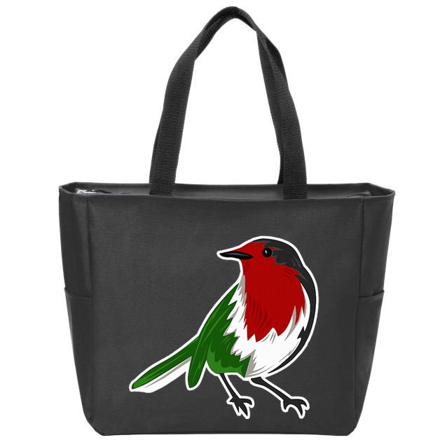 Palestinian Bird Palestinian Flag Palestine Zip Tote Bag