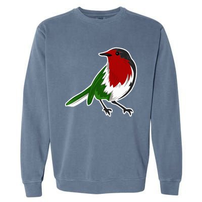 Palestinian Bird Palestinian Flag Palestine Garment-Dyed Sweatshirt