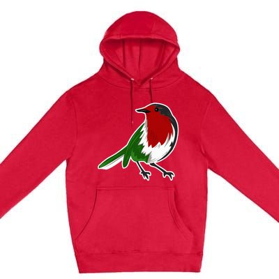 Palestinian Bird Palestinian Flag Palestine Premium Pullover Hoodie