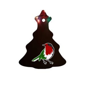 Palestinian Bird Palestinian Flag Palestine Ceramic Tree Ornament