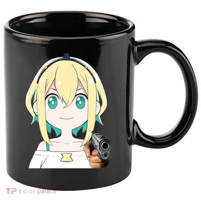 Pikamee Bumm 11oz C Handle Ceramic Mug