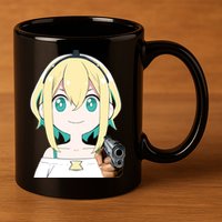 Pikamee Bumm 11oz C Handle Ceramic Mug
