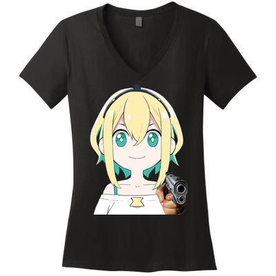 Pikamee Bumm Women's V-Neck T-Shirt
