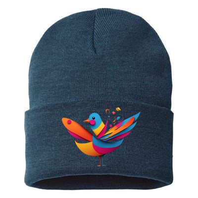 Paper Bird Sustainable Knit Beanie