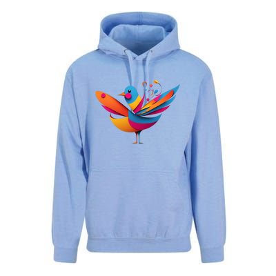 Paper Bird Unisex Surf Hoodie