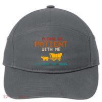 Please Be Patient With Me Im From The 1900s Vintage 7-Panel Snapback Hat