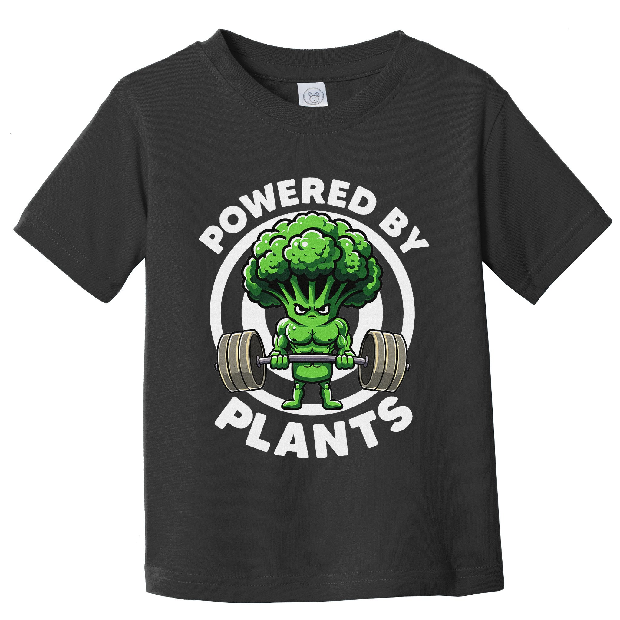Powered By Plants Vegan Athlete Vegan Gym Vegan Bodybuilding Toddler T-Shirt