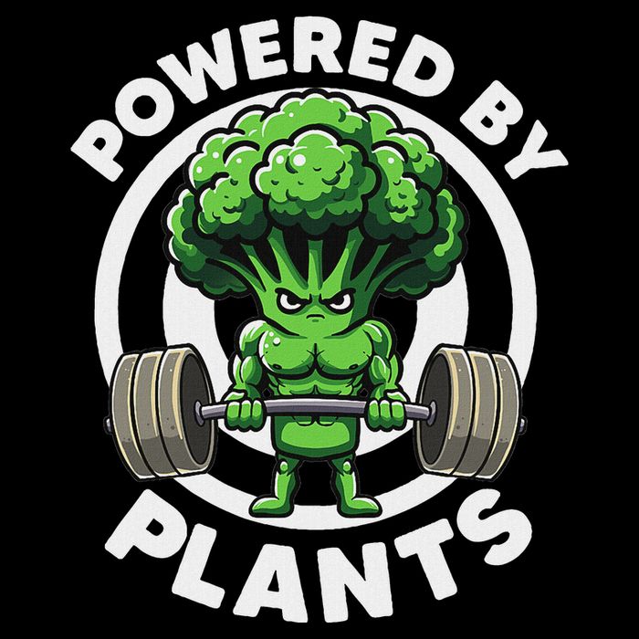 Powered By Plants Vegan Athlete Vegan Gym Vegan Bodybuilding Toddler T-Shirt