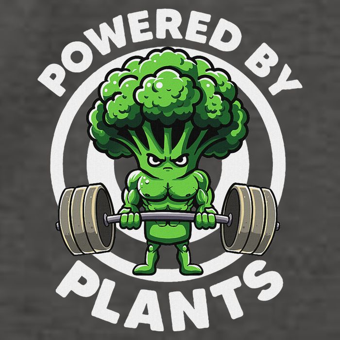 Powered By Plants Vegan Athlete Vegan Gym Vegan Bodybuilding Vector Backpack