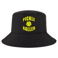 Pickle Baller Pickleball Player Design Cool Comfort Performance Bucket Hat