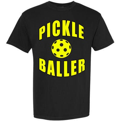 Pickle Baller Pickleball Player Design Garment-Dyed Heavyweight T-Shirt
