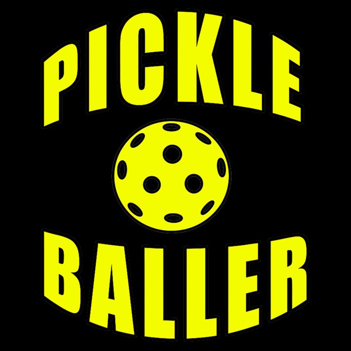 Pickle Baller Pickleball Player Design Backpack
