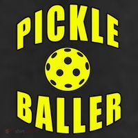 Pickle Baller Pickleball Player Design 11oz C Handle Ceramic Mug