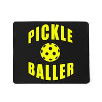 Pickle Baller Pickleball Player Design Mousepad