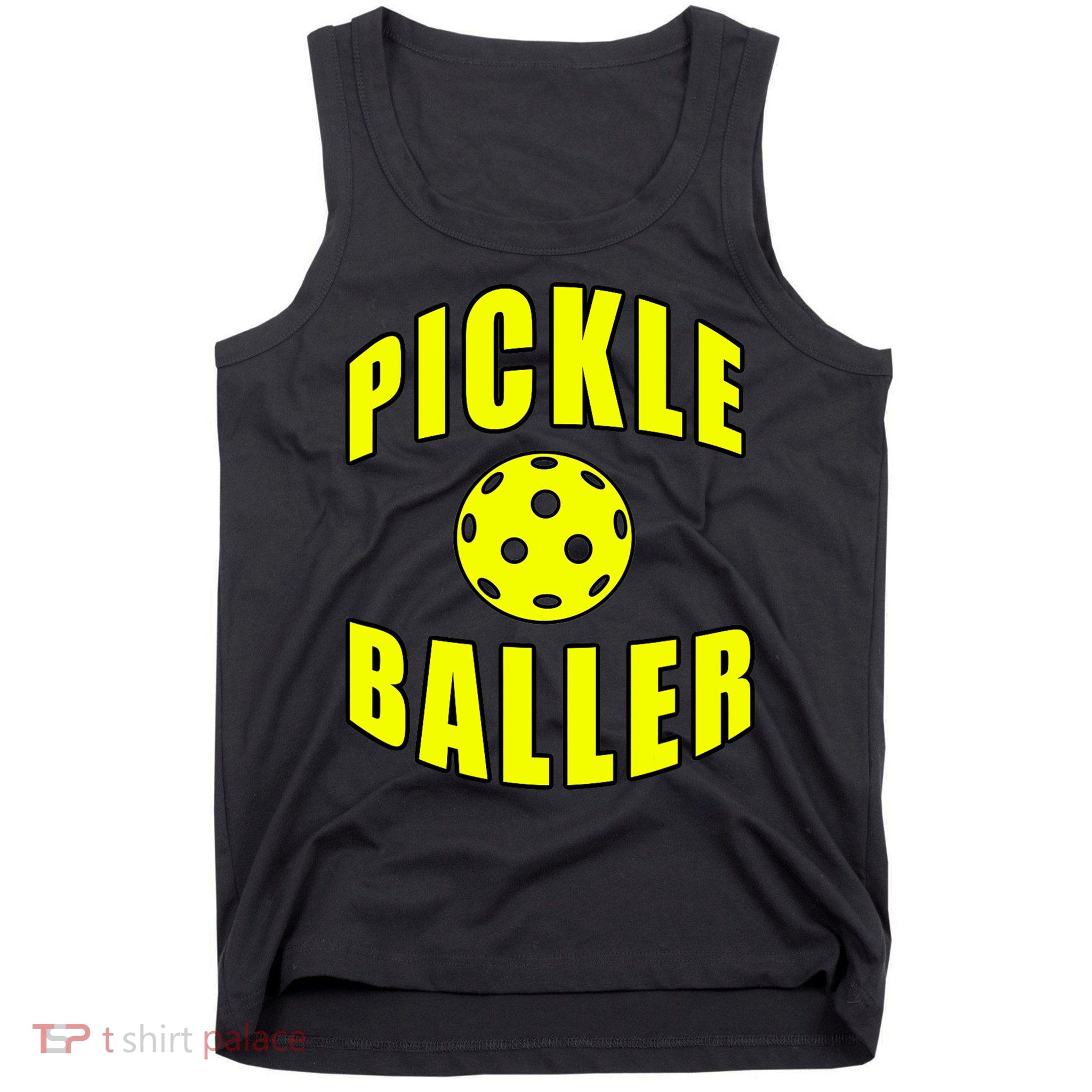 Pickle Baller Pickleball Player Design Tank Top