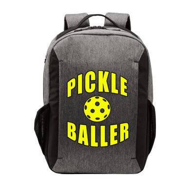 Pickle Baller Pickleball Player Design Vector Backpack
