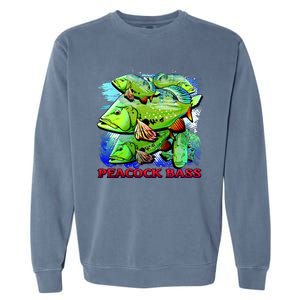 Peacock Bass Garment-Dyed Sweatshirt