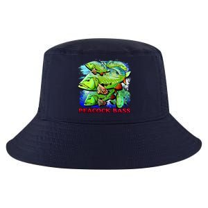 Peacock Bass Cool Comfort Performance Bucket Hat