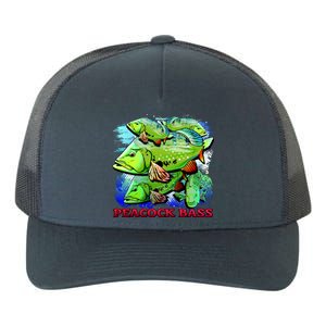 Peacock Bass Yupoong Adult 5-Panel Trucker Hat