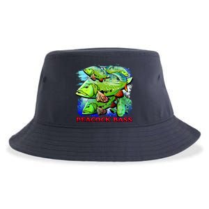 Peacock Bass Sustainable Bucket Hat