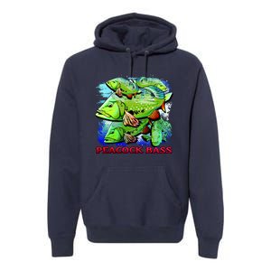 Peacock Bass Premium Hoodie