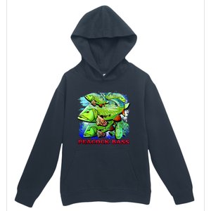 Peacock Bass Urban Pullover Hoodie