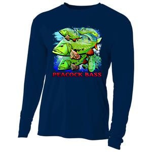 Peacock Bass Cooling Performance Long Sleeve Crew