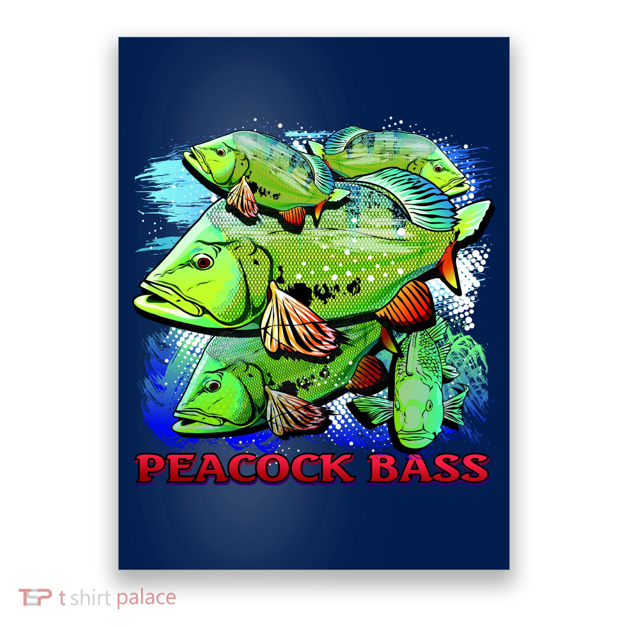Peacock Bass Poster
