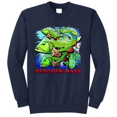 Peacock Bass Tall Sweatshirt