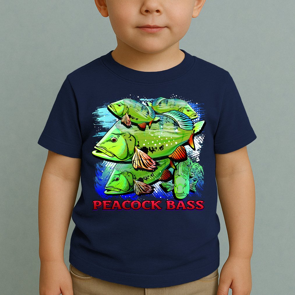 Peacock Bass Toddler T-Shirt
