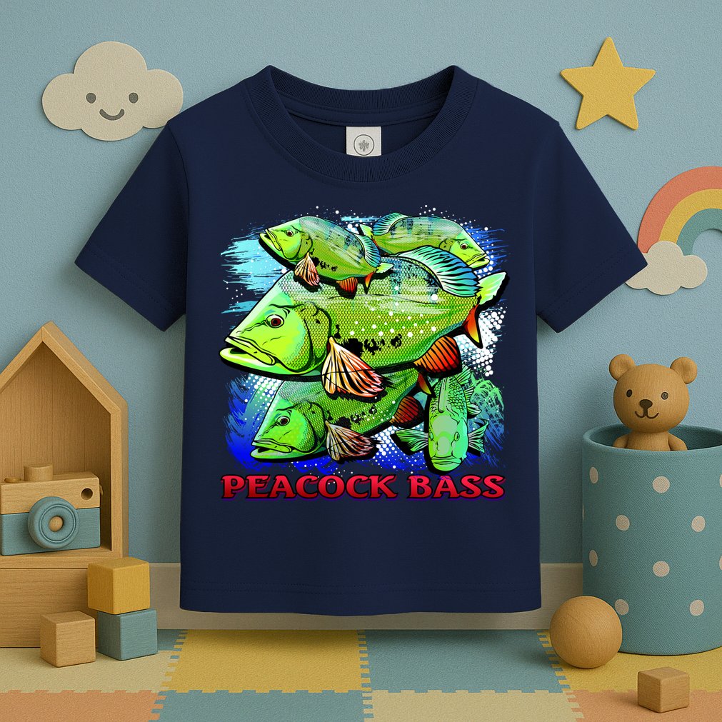 Peacock Bass Toddler T-Shirt