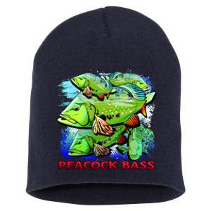 Peacock Bass Short Acrylic Beanie