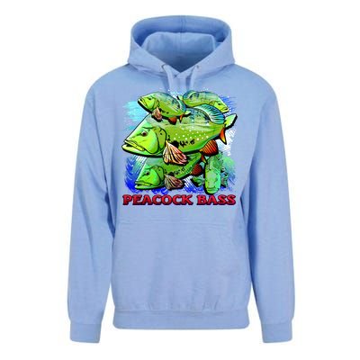 Peacock Bass Unisex Surf Hoodie